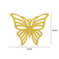 Butterfly Metal Art | Size : 19mm | Qty : 50pcs | F-7-3 | MA15