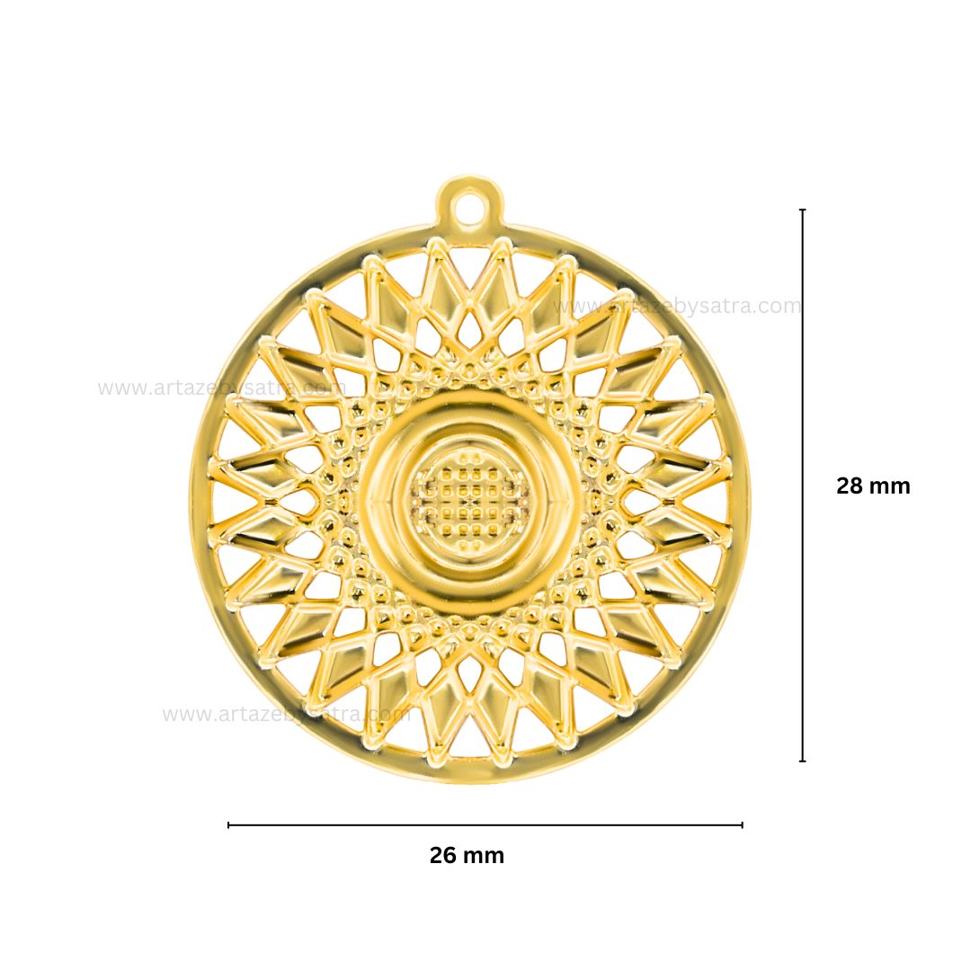 1 Naka Metal Art Base | Size : 28mm | Qty : 100g | MA164