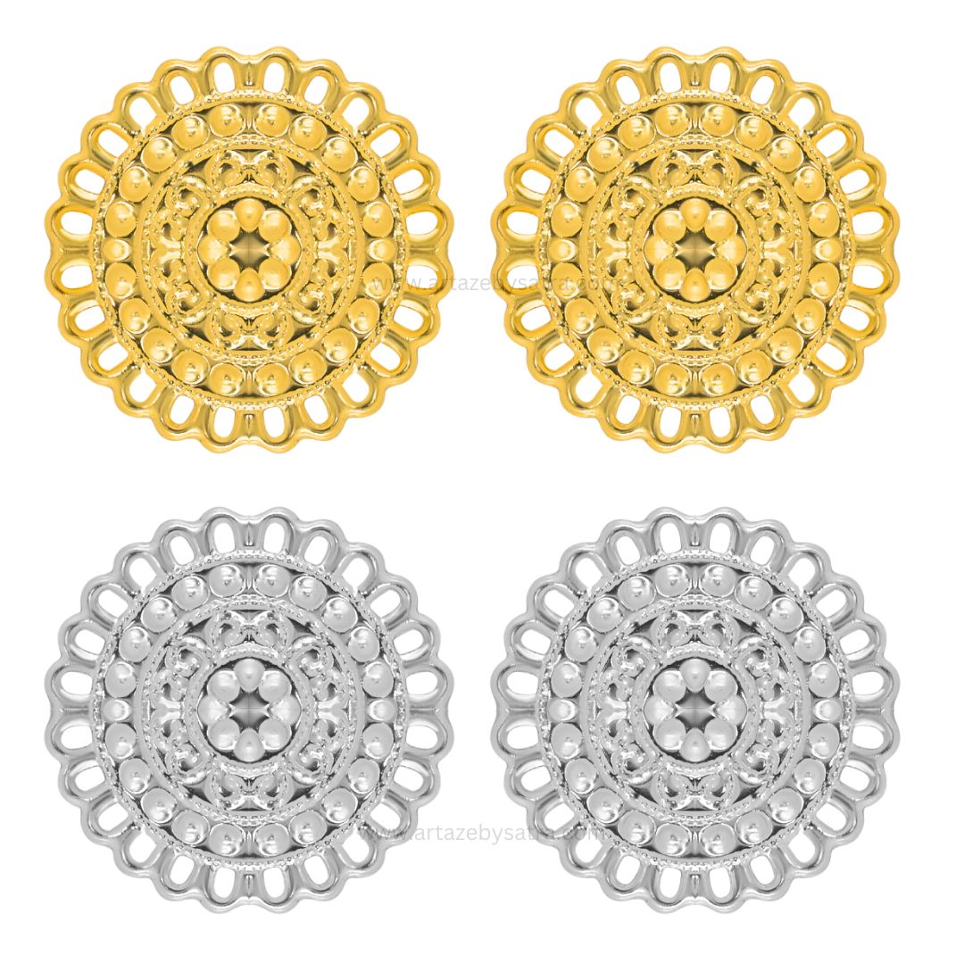 Metal Art Base | Size : 25mm | Qty : 100g | MA165
