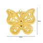 Butterfly Metal Art | Size : 19mm | Qty : 50pcs | F-6-4 | MA16