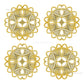 Metal Art Base | Size : 37mm | Qty : 100g | MA181