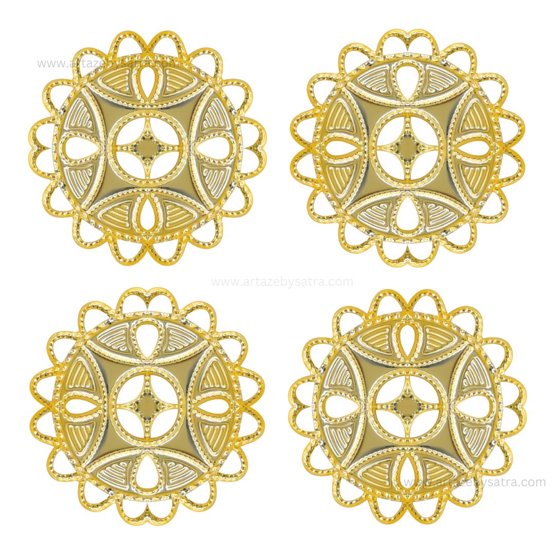 Metal Art Base | Size : 37mm | Qty : 100g | MA181