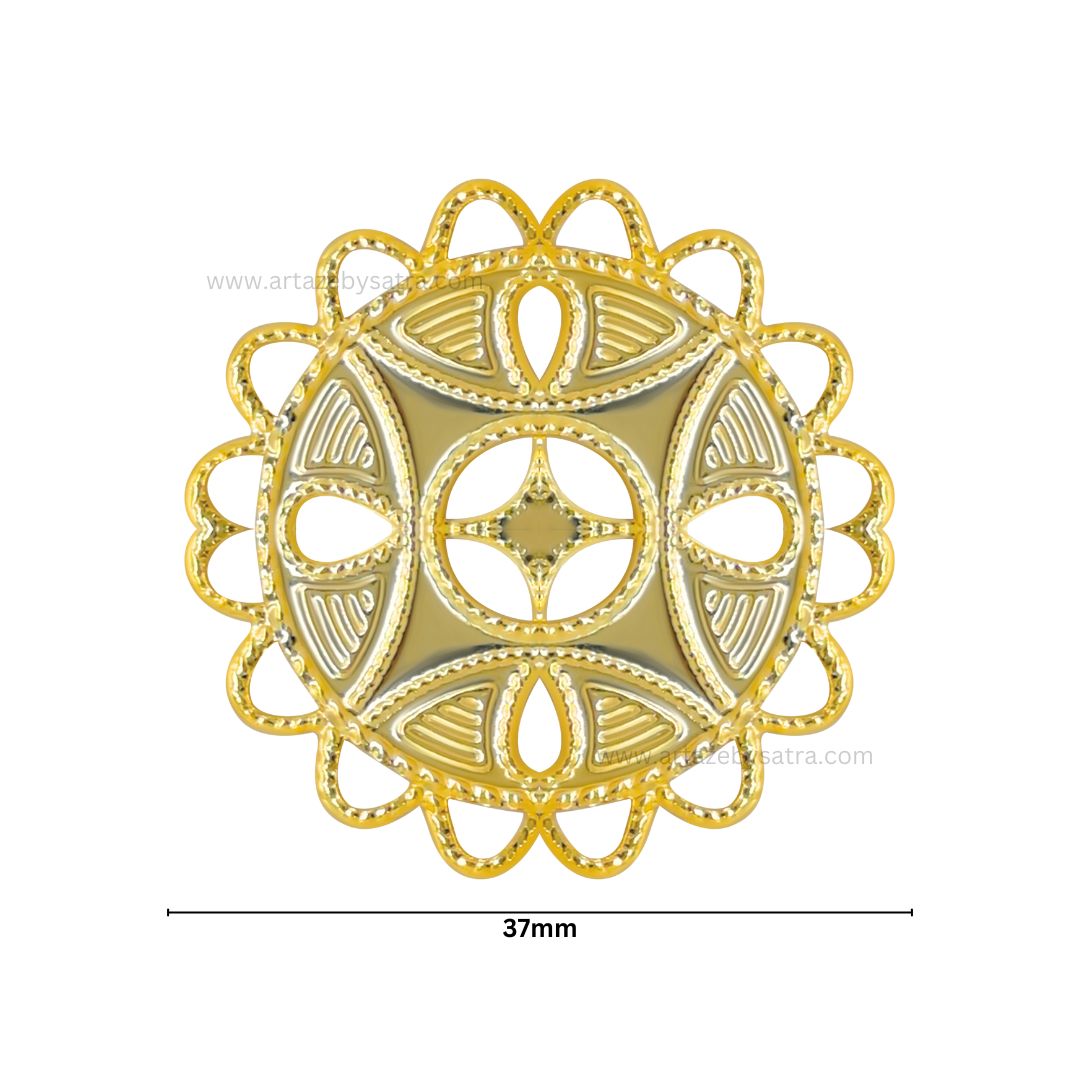 Metal Art Base | Size : 37mm | Qty : 100g | MA181