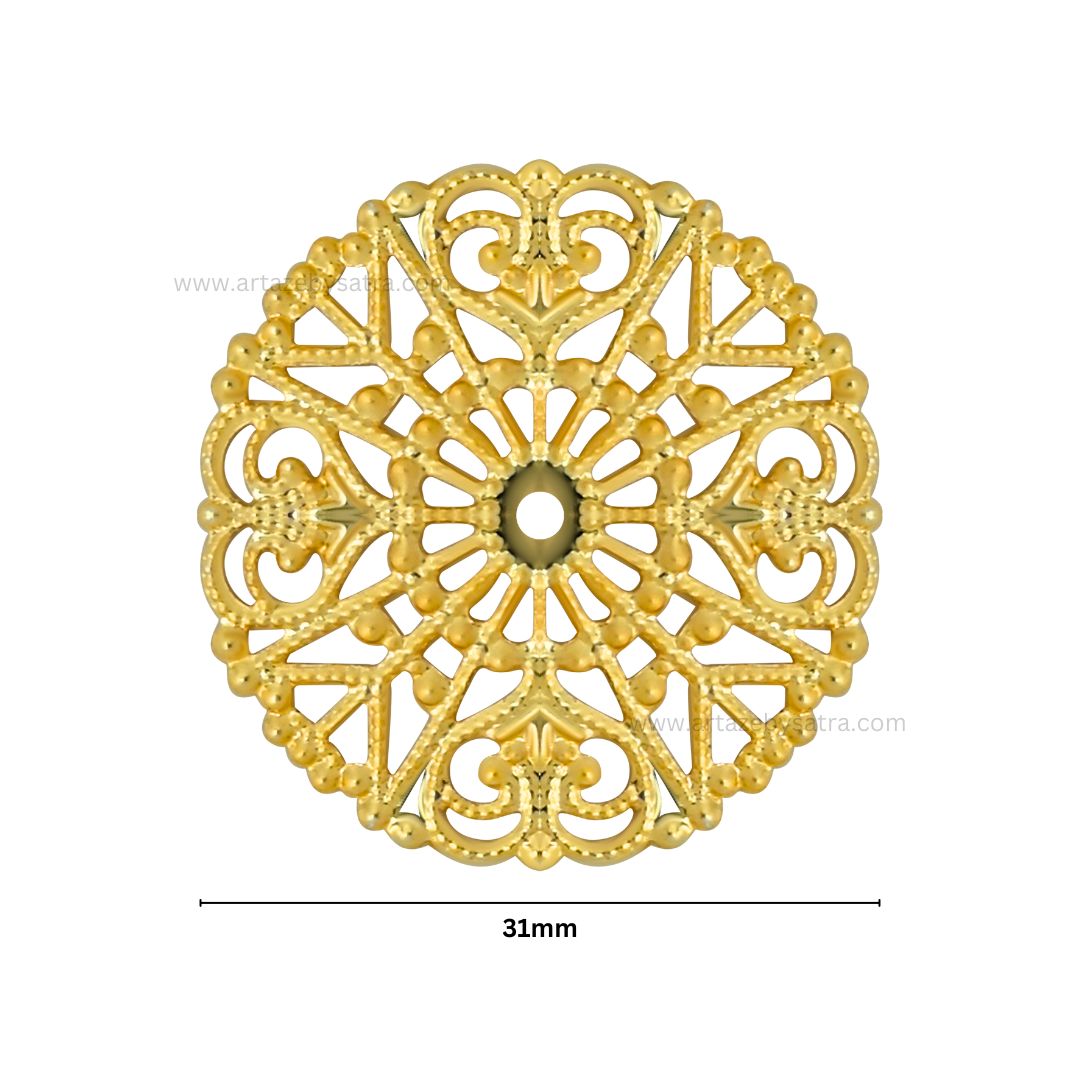 Metal Art Base | Size : 31mm | Qty : 100g | MA182