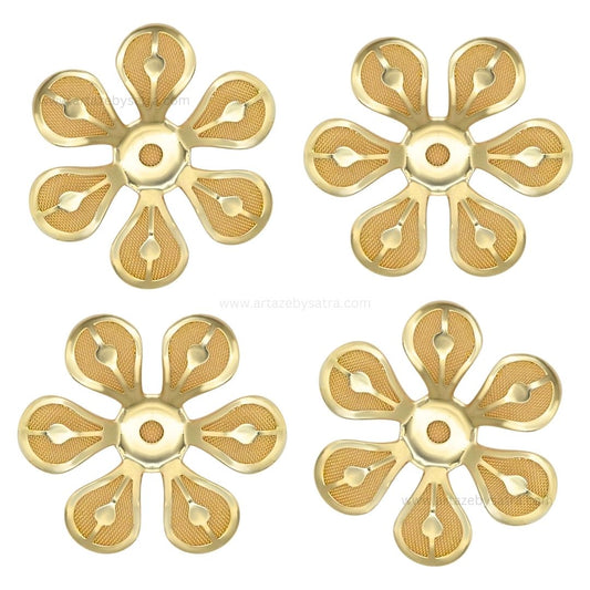 Metal ArtFlower | Size : 34mm | Qty : 50pcs | MA186