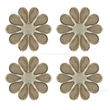 Metal Art Flower | Size : 55mm | Qty : 20pcs | MA187