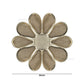 Metal Art Flower | Size : 55mm | Qty : 20pcs | MA187