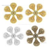 Metal Art Flower| Size : 36mm | Qty : 50pcs | MA190