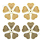 Metal Art Flower| Size : 42mm | Qty : 50pcs | MA191