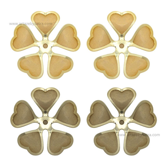 Metal Art Flower| Size : 42mm | Qty : 50pcs | MA191