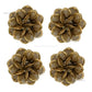 Metal Art Flower | Size : 30mm | Qty : 10pcs | MA197