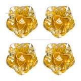Metal Art Flower | Size : 30mm | Qty : 10pcs | MA198