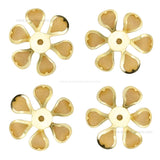 Metal Art Flower | Size : 30mm | Qty : 50pcs | MA201