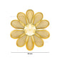 Metal Art Flower | Size : 40mm | Qty : 20pcs | MA202