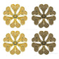 Metal Art Flower | Size : 33mm | Qty : 50pcs | MA204