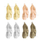 Leaf Metal Art Base | Size : 28mm,43mm,26mm | Qty : 100pcs | F-3-1 | MA220
