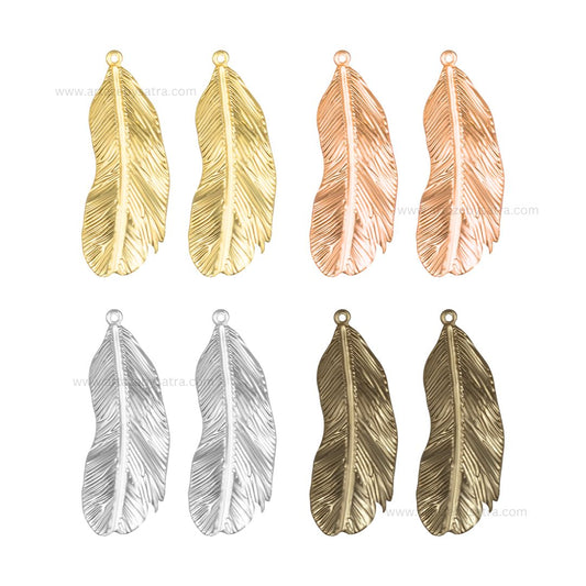 Leaf Metal Art Base | Size : 28mm,43mm,26mm | Qty : 100pcs | F-3-1 | MA220