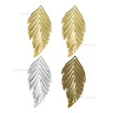 Leaf Metal Art Base | Size : 73mm | Qty : 20pcs | F-1-24 | MA229