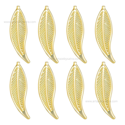 Leaf Metal Art Base | Size : 38mm | Qty : 100pcs | F-2-28 | MA243