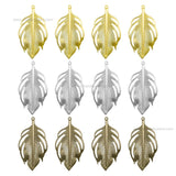 Leaf Metal Art Base | Size : 93mm | Qty : 10pcs | F-5-14 | MA246