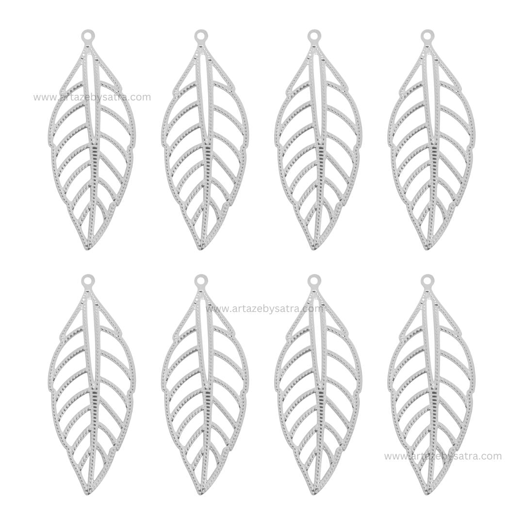 Leaf Metal Art Base | Size : 67mm | Qty : 20pcs | MA251