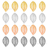 1 Naka Leaf Metal Art Base | Size : 22mm | Qty : 100pcs | F-2-36 | MA270