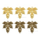 1 Naka Leaf Metal Art Base | Size : 28mm | Qty : 20pcs | F-2-16 | MA273