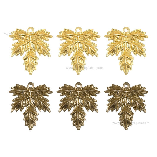 1 Naka Leaf Metal Art Base | Size : 28mm | Qty : 20pcs | F-2-16 | MA273