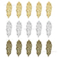 1 Naka Leaf Metal Art Base | Size : 38mm | Qty : 50pcs | F-2-27 | MA278