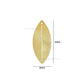 1 Naka Leaf Metal Art Base | Size : 33mm | Qty : 20pcs | F-2-31 | MA279