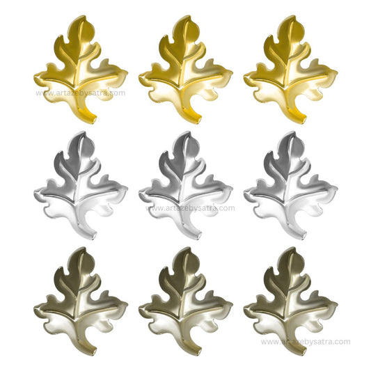Leaf Metal Art Base | Size : 20mm | Qty : 20pcs | F-4-21 | MA281