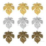 1 Naka Leaf Metal Art Base | Size : 37mm,60mm | Qty : 20pcs | MA285
