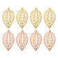 1 Naka Leaf Metal Art Base | Size : 71mm | Qty : 20pcs | MA289