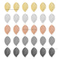 1 Naka Leaf Metal Art Base | Size : 42mm | Qty : 20pcs | F-4-4 | MA291
