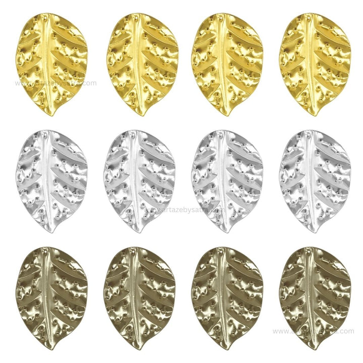 Metal Art Leaf | Size : 82mm | Qty : 100g | F-4-8