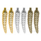 Metal art leaf | Size : 95mm | Qty : 10pcs | F-3-9 | MA302