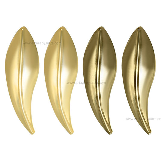 Metal art leaf | Size : 5.5inch | Qty : 10pcs | F-3-19 | MA305