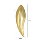 Metal art leaf | Size : 5.5inch | Qty : 10pcs | F-3-19 | MA305