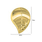 1 Loop Metal art leaf | Size : 4inch  | Qty : 100g | MA313