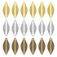 1 Loop Metal art leaf | Size : 23mm | Qty : 100pcs | MA315