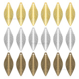 1 Loop Metal art leaf | Size : 23mm | Qty : 100pcs | MA315