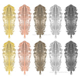 1 Loop Metal Art Leaf | Size : 4inch | Qty : 100g | MA324