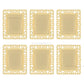 Square Metal Art Base | Size : 60mm | Qty : 100g | MA33