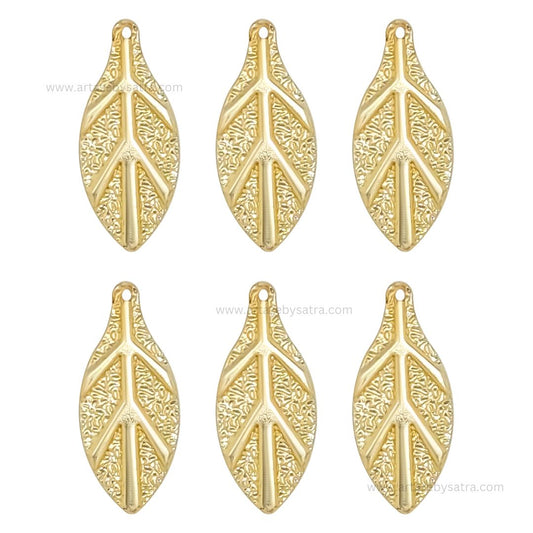 Leaf Metal Art Base | Size : 28mm | Qty : 100pcs | F-5-3 | MA239