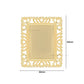 Square Metal Art Base | Size : 60mm | Qty : 100g | MA33