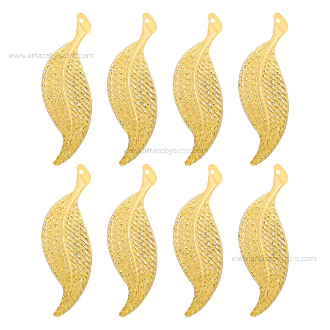 Leaf Metal Art Base | Size : 52mm | Qty : 50pcs | F-1-4 | MA240