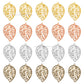 1 Loop Metal Art Leaf | Size : 30,60mm | MA340