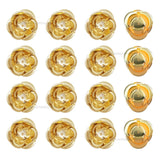 Metal Flower | Size : 45mm | Qty : 4pcs | MA345