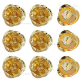 Metal Flower | Size : 44mm | Qty : 4pcs | MA347
