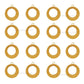 1 Loop Metal Round Shape Ball | Size : 35mm | Qty : 20pcs | MA350